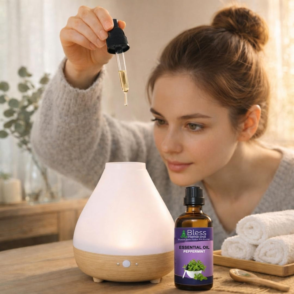 Peppermint Essential Oil Organic 100% Natural 4 fl. Oz