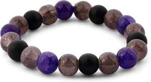 Bless International Amethyst Gemstone Bracelet