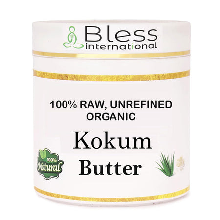 Organic Raw Kokum Butter 100% Pure,Natural & Unrefined| Skin Moisturizer For Face, Body & Hair