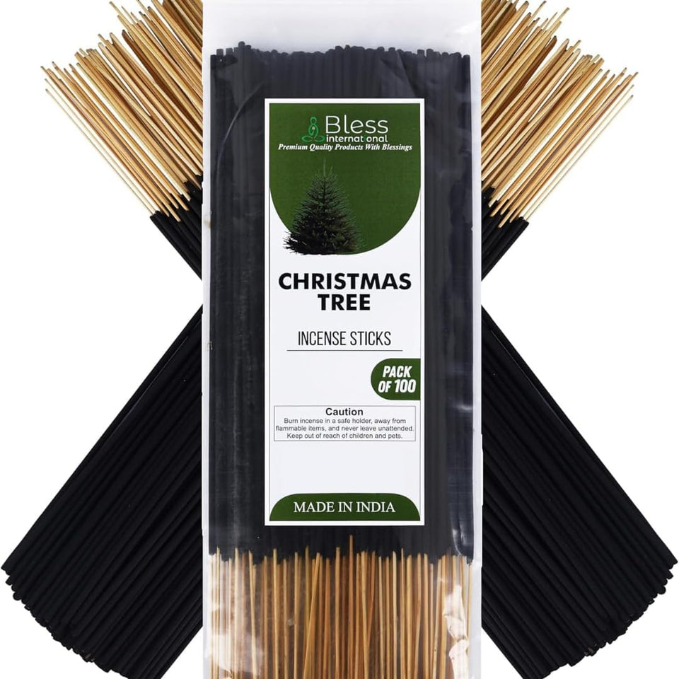 Incense Sticks 12 Inches 1-Hour Plus Burning Time 100-Sticks 250 GM (Christmas Tree)