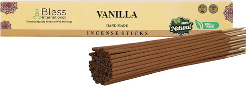 100% Natural Incense Sticks Handmade Hand Dipped The Best Scent (Vanilla)