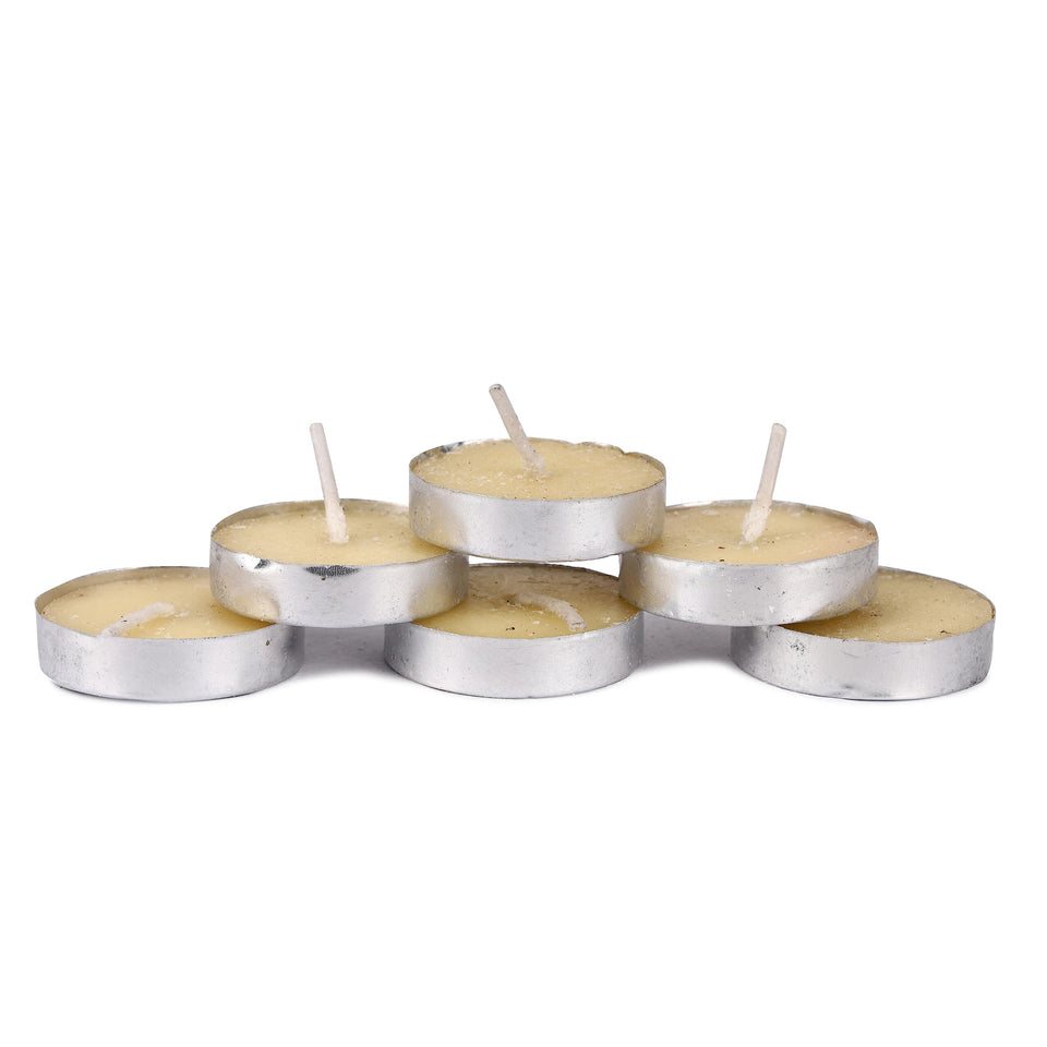 Palo-Santo Tea Light Candles 24-Pack Colored