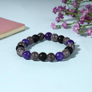 Bless International Amethyst Gemstone Bracelet