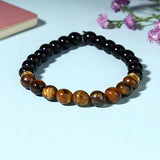 Bless International Gemstone Bracelet Tiger Eye for Couples