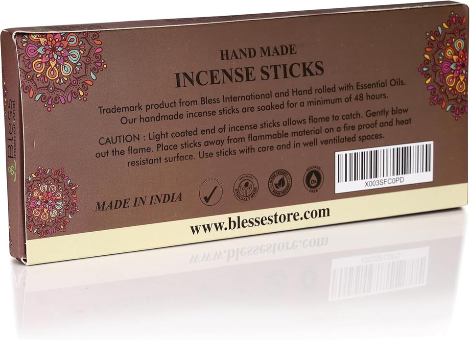 100% Natural Incense Sticks Handmade Hand Dipped The Best Scent (Cedar)