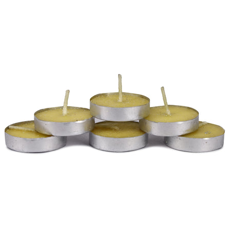 Ylang-Ylang Tea Light Candles 24-Pack Colored