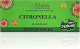 100% Natural Incense Sticks Handmade Hand Dipped The Best Scent (Citronella)