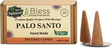 100% Natural Incense Cone Handmade Hand Dipped The Best Scent (Palo Santo)