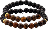 Bless International Gemstone Bracelet Tiger Eye for Couples