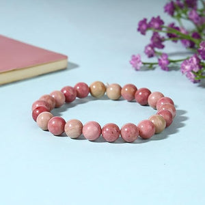 Bless International Rhodochrosite Gemstone Bracelet