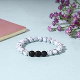 Bless International Howlite Gemstone Bracelet for couples