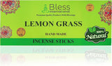 100% Natural Incense Sticks Handmade Hand Dipped The Best Scent (Lemon Grass)