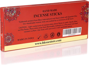 100% Natural Incense Sticks Handmade Hand Dipped The Best Scent (Orange Blossom)