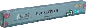 100% Natural Incense Sticks Handmade Hand Dipped The Best Scent (Eucalyptus)