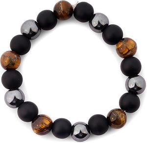 Bless International Hematite Gemstone Bracelet