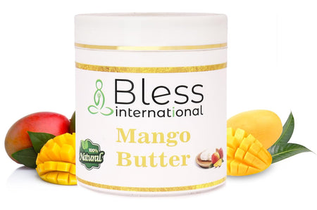 Organic Raw Mango Butter 100% Pure,Natural & Unrefined| Skin Moisturizer For Face, Body & Hair, Creams, Balms, Lotions, Soaps| Softens Dry & Tough Skin.