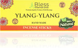 Bless-YLANG-YLANG-Incense-Sticks 100%-Natural-Handmade-Hand-Dipped-Incense-Sticks Organic-Chemicals-Free For-Purification-Relaxation-Positivity-Yoga-Meditation