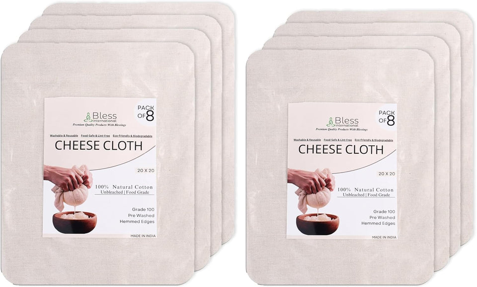 Premium Cotton Cheese Cloth (20x20 Inch)