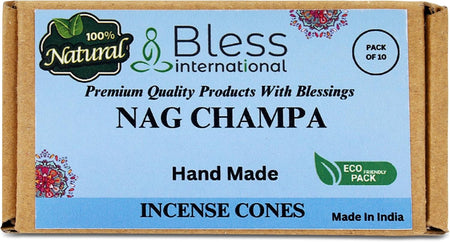 100% Natural Incense Cone Handmade Hand Dipped The Best Scent (Nag Champa)