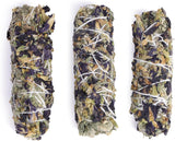 Himalayan Sage Incense 4 Inches Long (Blue pea flowers)