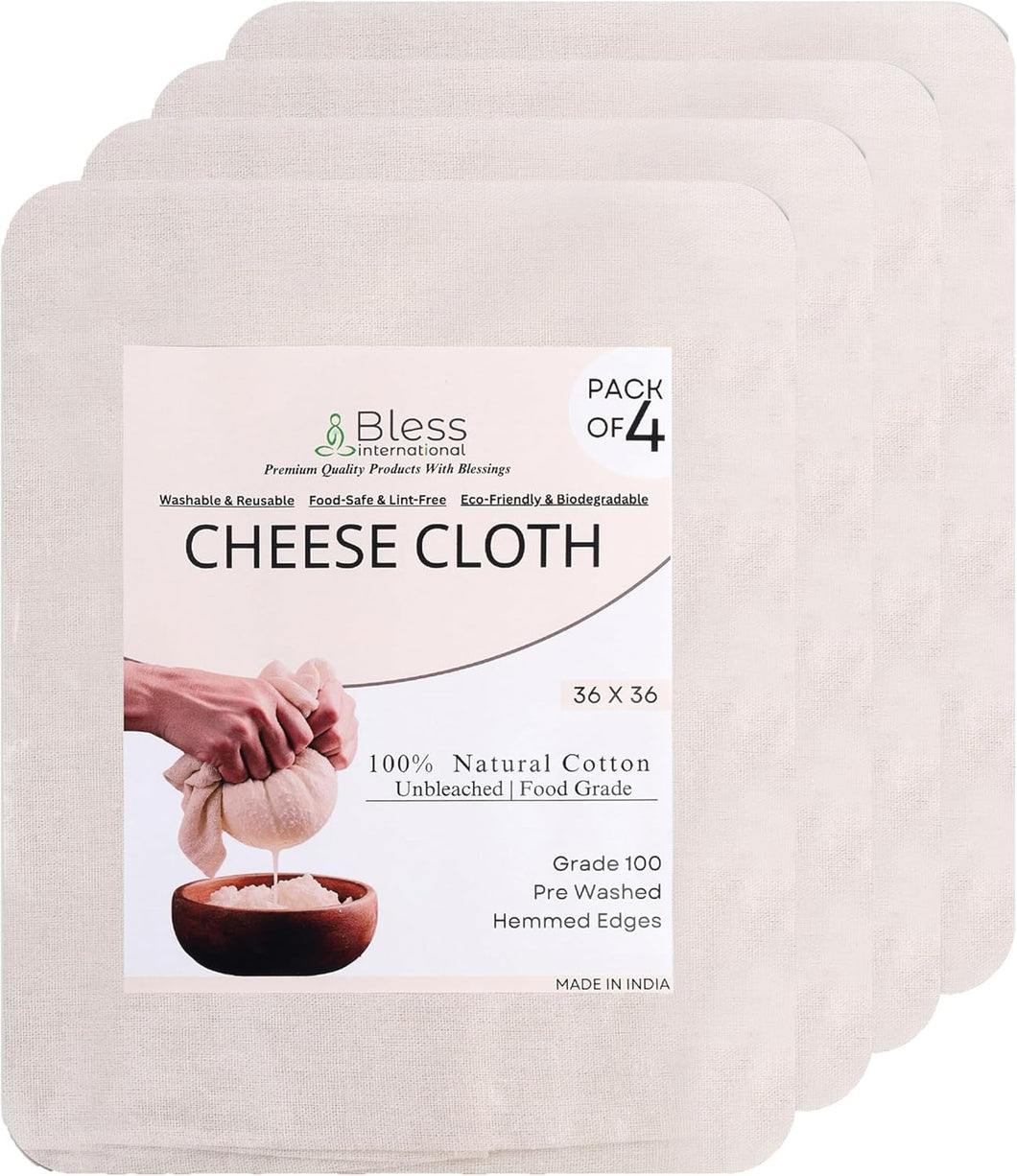 Premium Cotton Cheese Cloth (36x36 Inch)