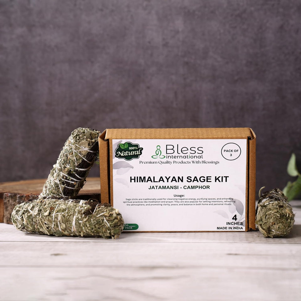 Himalayan Sage Incense 4 Inches Long (Jatamansi - Camphor)