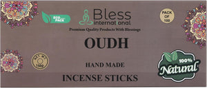 100% Natural Incense Sticks Handmade Hand Dipped The Best Scent (Oudh)