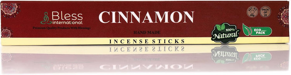 100% Natural Incense Sticks Handmade Hand Dipped The Best Scent (Cinnamon)