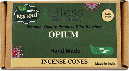 100% Natural Incense Cone Handmade Hand Dipped The Best Scent (Opium)