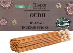 100% Natural Incense Sticks Handmade Hand Dipped The Best Scent (Oudh)
