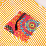 Quilted Reversible Shoulder Tote, Cotton Large Capacity (15 x 18 x 5.5 in) with Interior Pocket Beach, Shopping & Travel Unisex (Royal Mandala)