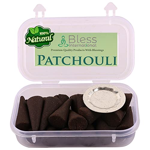 100% Natural Incense Cone Handmade Hand Dipped The Best Scent (Patchouli)