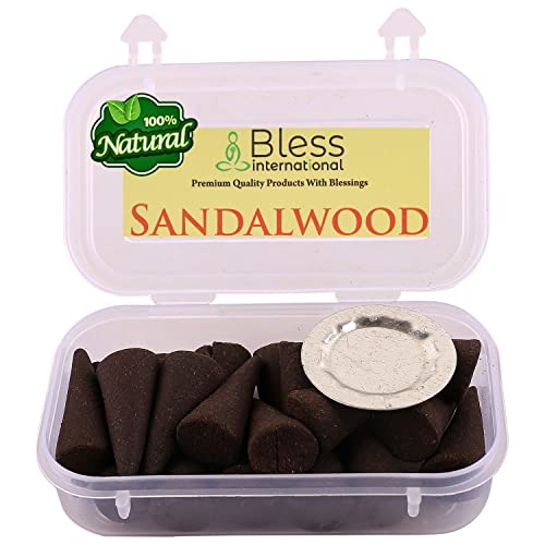 100% Natural Incense Cone Handmade Hand Dipped The Best Scent (Sandalwood)