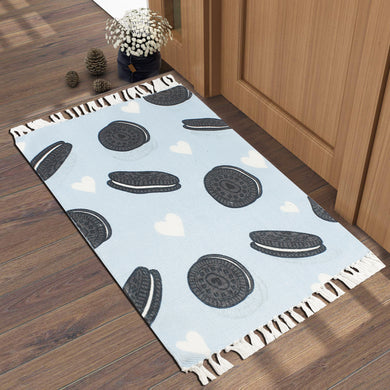 Delicious Cookies Love Chocolate Floor Home and Kitchen Rug