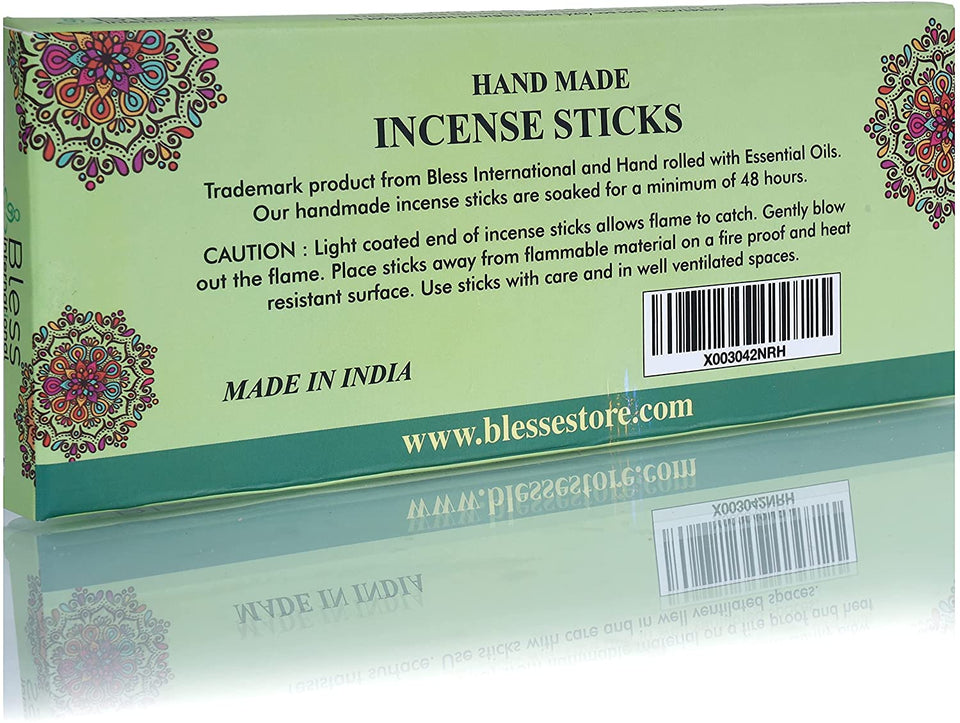 100% Natural Incense Sticks Hand made Hand Dipped (Patchouli) Premium Fragrance