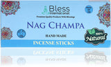 100% Natural Incense Sticks Hand made Hand Dipped (Nag Champa) Premium Fragrance