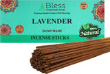 100% Natural Incense Sticks Hand made Hand Dipped (Lavender) Premium Fragrance
