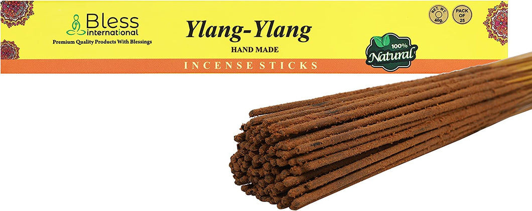100% Natural Incense Sticks Hand made Hand Dipped (Ylang-Ylang) Premium Fragrance